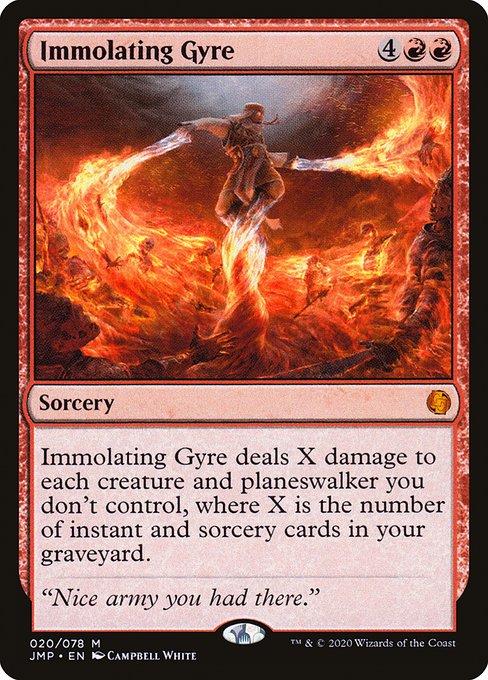 Immolating Gyre (20) [Jumpstart]