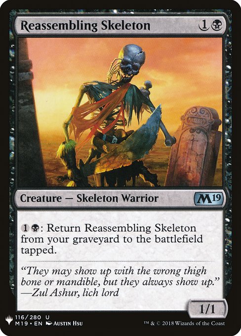 Reassembling Skeleton (M19-116) [The List]