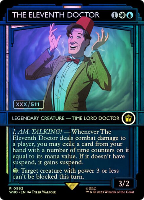 The Eleventh Doctor (562z) [Doctor Who] [Showcase, Borderless]