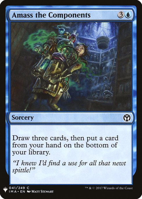 Amass the Components (IMA-41) [The List]