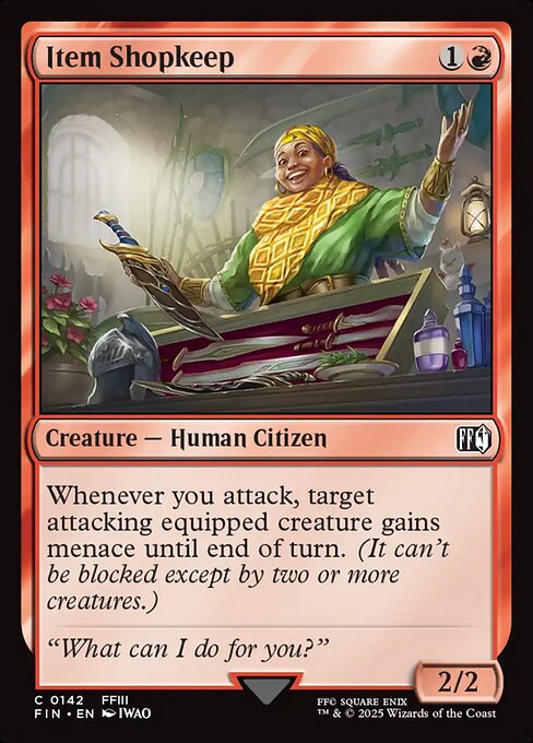 Item Shopkeep (142) [Final Fantasy]