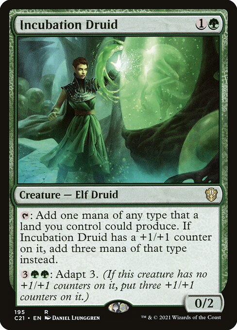Incubation Druid (195) [Commander 2021]