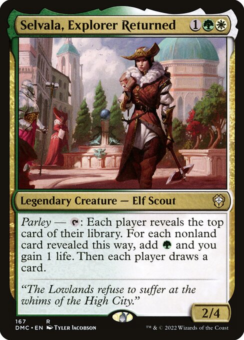 Selvala, Explorer Returned (167) [Dominaria United Commander]