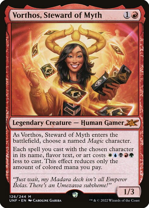 Vorthos, Steward of Myth (126) [Unfinity]