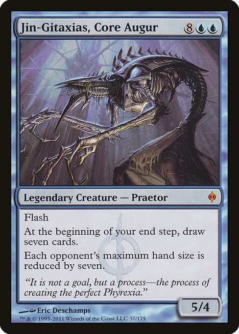 Jin-Gitaxias, Core Augur (37) [New Phyrexia]