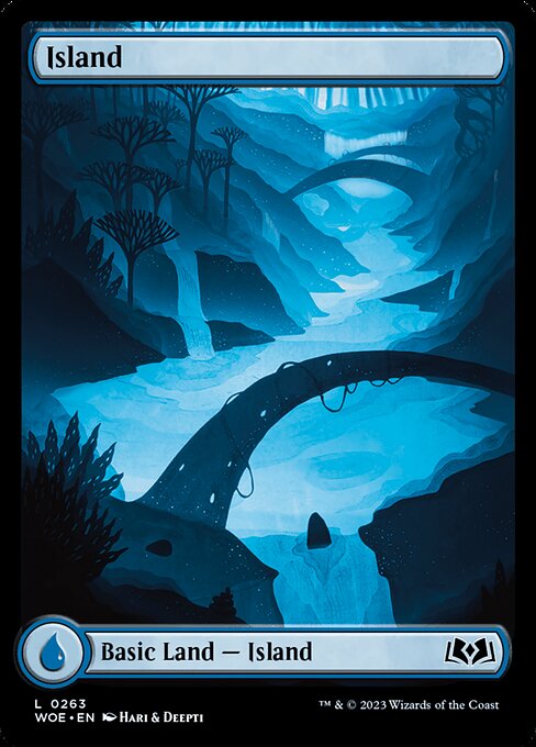 Island (263) [Wilds of Eldraine] [Full Art]