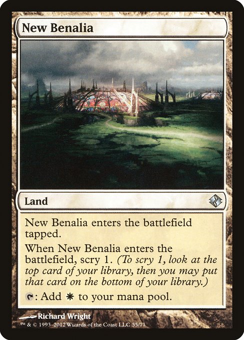 New Benalia (35) [Duel Decks: Venser vs. Koth]