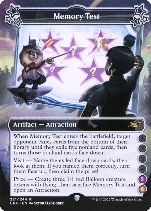Memory Test (221b) [Unfinity]