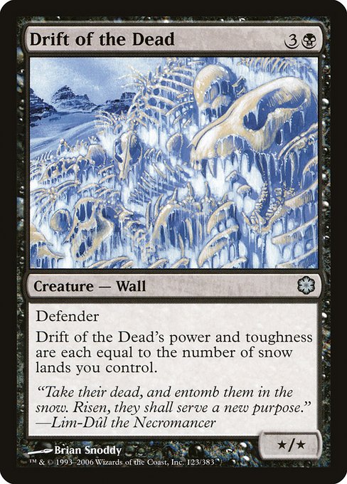 Drift of the Dead (123) [Coldsnap Theme Decks]