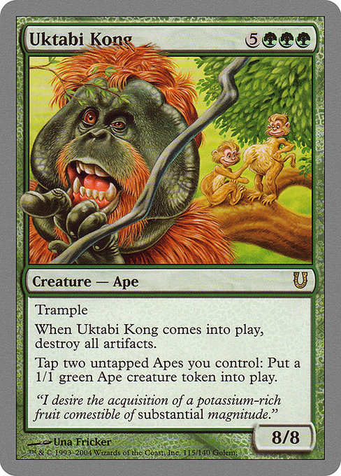Uktabi Kong (115) [Unhinged]