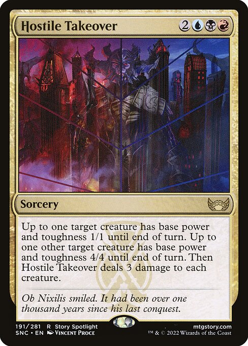 Hostile Takeover (191) [Streets of New Capenna]
