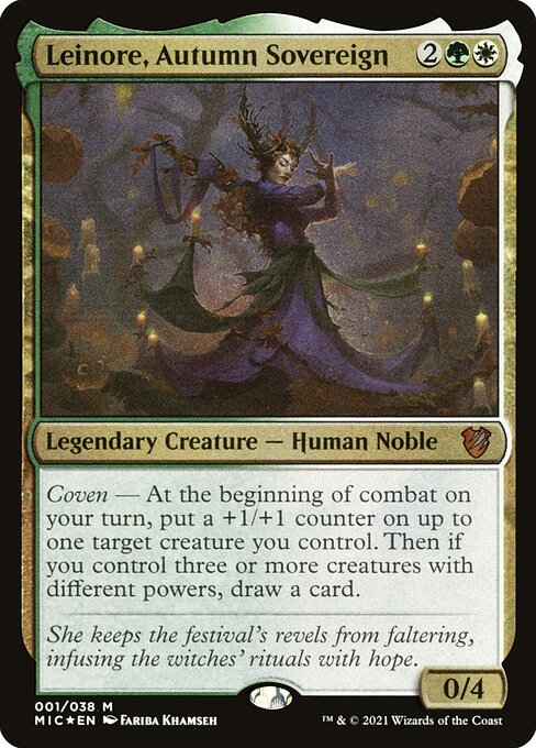 Leinore, Autumn Sovereign (1) [Midnight Hunt Commander]
