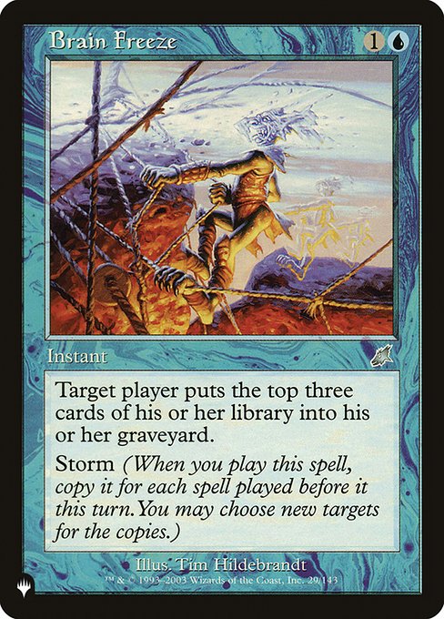 Brain Freeze (SCG-29) [The List]