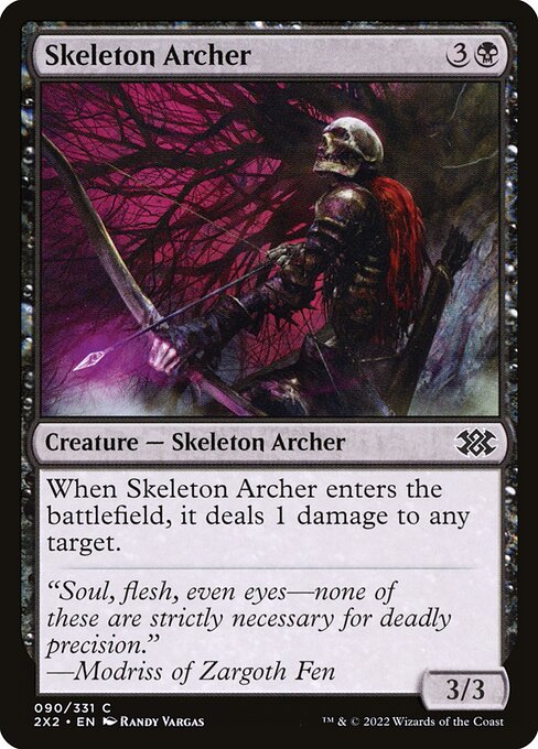 Skeleton Archer (90) [Double Masters 2022]