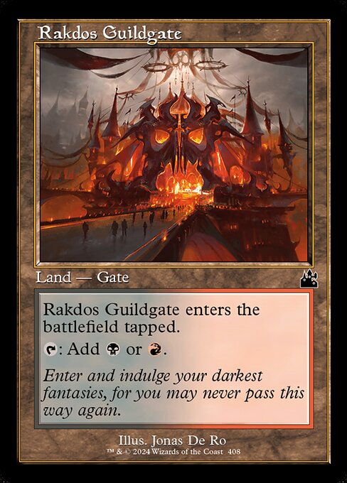 Rakdos Guildgate (408) [Ravnica Remastered]