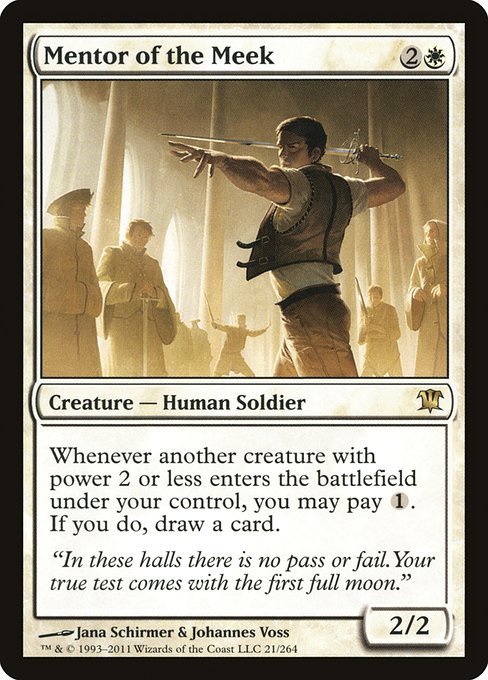 Mentor of the Meek (21) [Innistrad]