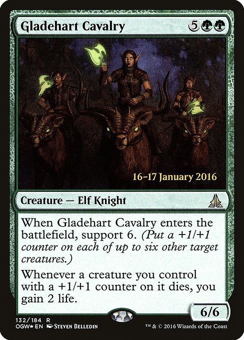 Gladehart Cavalry (132s) [Oath of the Gatewatch Promos]