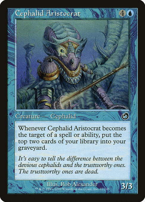 Cephalid Aristocrat (27) [Torment]