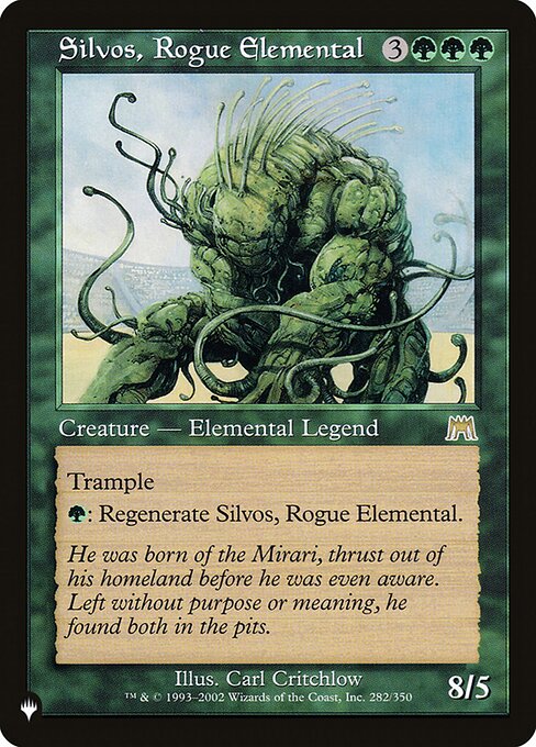 Silvos, Rogue Elemental (ONS-282) [The List]