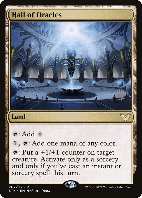 Hall of Oracles (267p) [Strixhaven: School of Mages Promos]