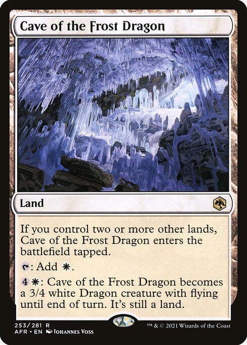 Cave of the Frost Dragon (253) [Adventures in the Forgotten Realms]