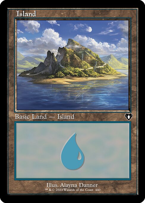 Island (440) [Commander Masters]