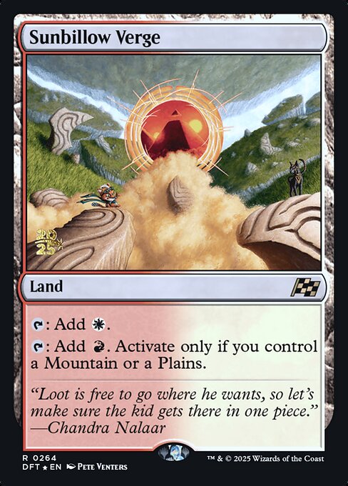 Sunbillow Verge (264s) [Aetherdrift Promos]