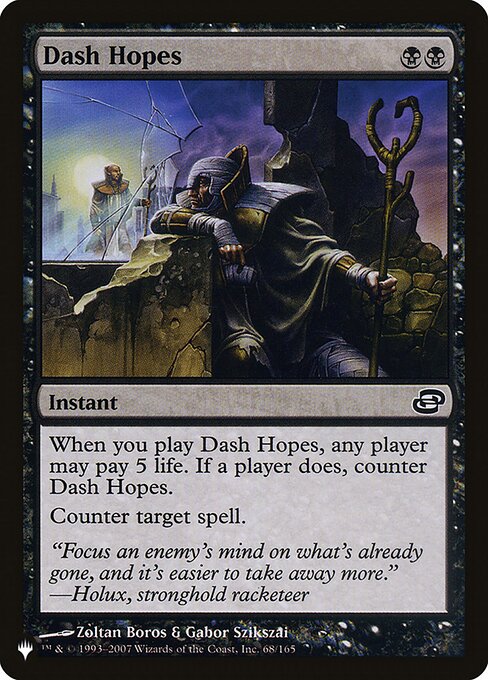 Dash Hopes (PLC-68) [The List]