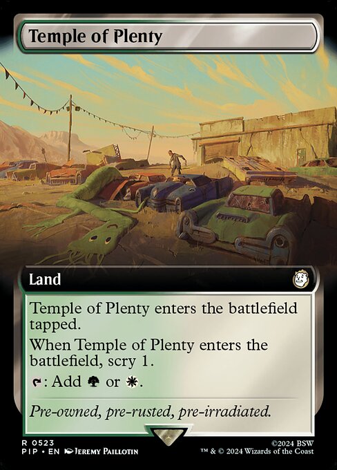 Temple of Plenty (523) [Fallout] [Extended Art]
