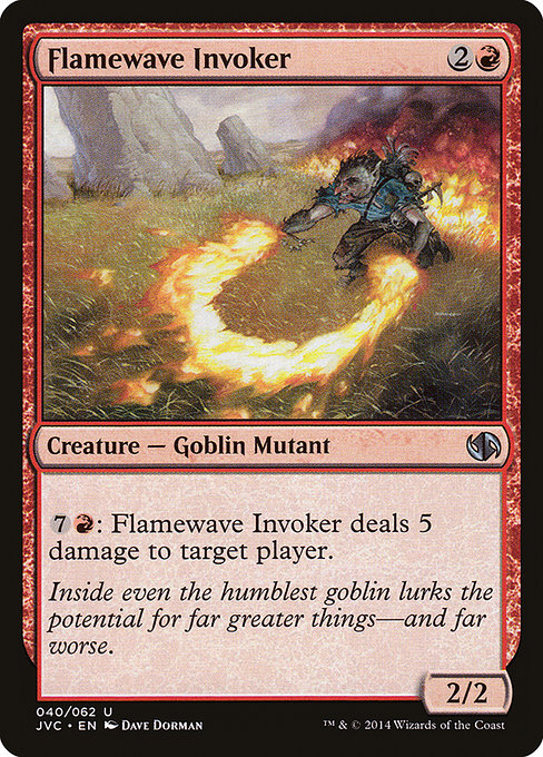 Flamewave Invoker (40) [Duel Decks Anthology: Jace vs. Chandra]