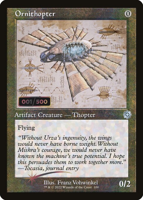 Ornithopter (100z) [The Brothers' War Retro Artifacts]