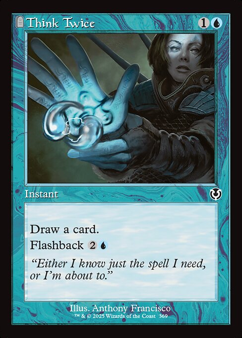 Think Twice (369) [Innistrad Remastered]