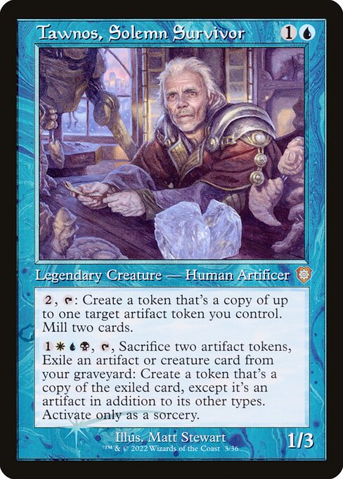 Tawnos, Solemn Survivor (3) [The Brothers' War Commander]