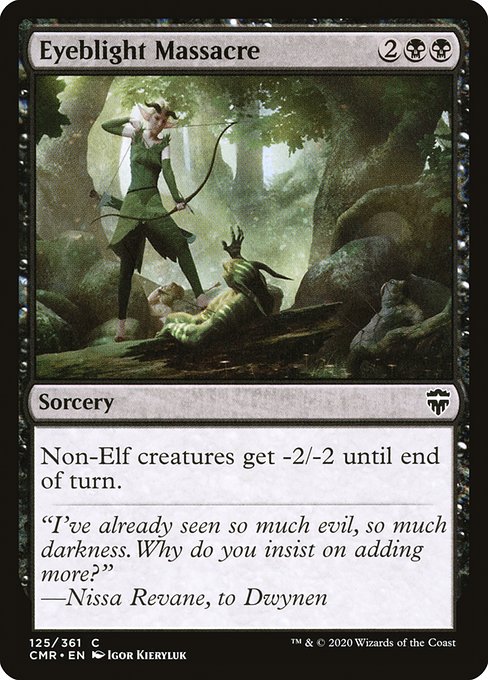 Eyeblight Massacre (125) [Commander Legends]