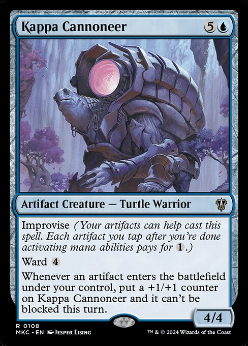 Kappa Cannoneer (108) [Murders at Karlov Manor Commander]