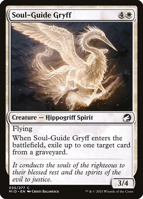 Soul-Guide Gryff (35) [Innistrad: Midnight Hunt]