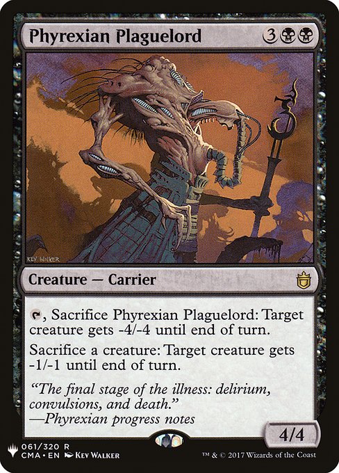 Phyrexian Plaguelord (CMA-61) [The List]