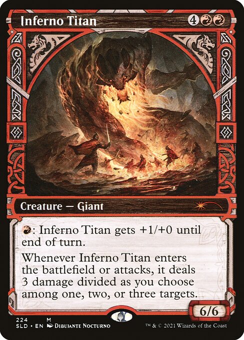 Inferno Titan (224) [Secret Lair Drop] [Showcase]
