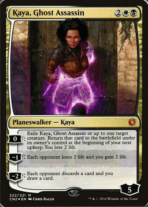 Kaya, Ghost Assassin (222) [Conspiracy: Take the Crown]