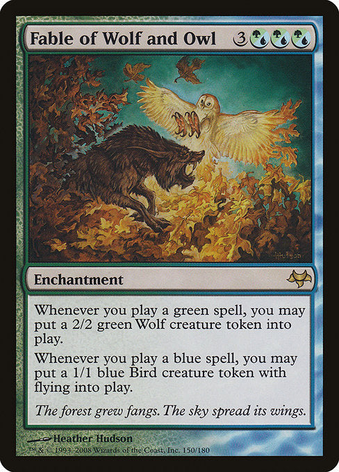 Fable of Wolf and Owl (150) [Eventide]
