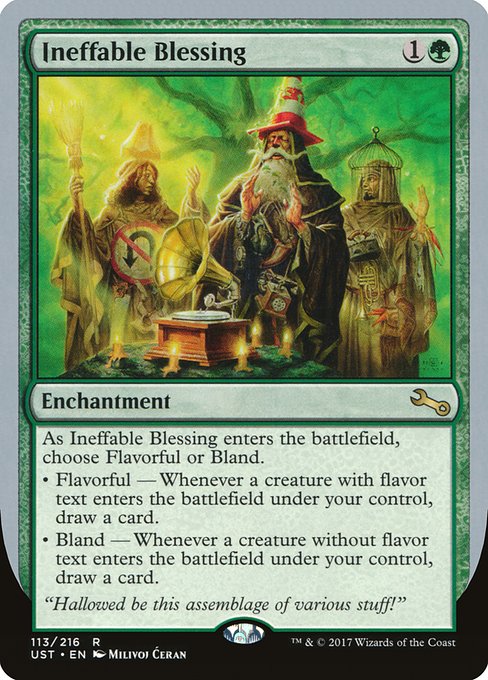 Ineffable Blessing (113a) [Unstable]