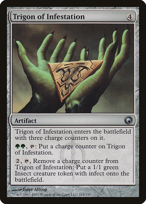 Trigon of Infestation (214) [Scars of Mirrodin]