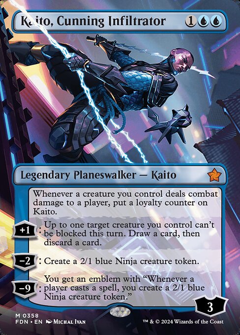 Kaito, Cunning Infiltrator (358) [Foundations]