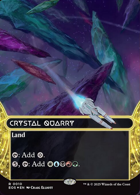 Crystal Quarry (10) [Edge of Eternities: Stellar Sights]