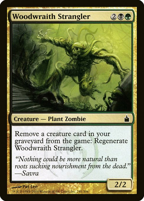 Woodwraith Strangler (241) [Ravnica: City of Guilds]