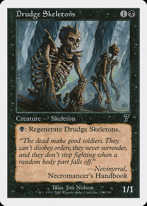Drudge Skeletons (130) [Seventh Edition]