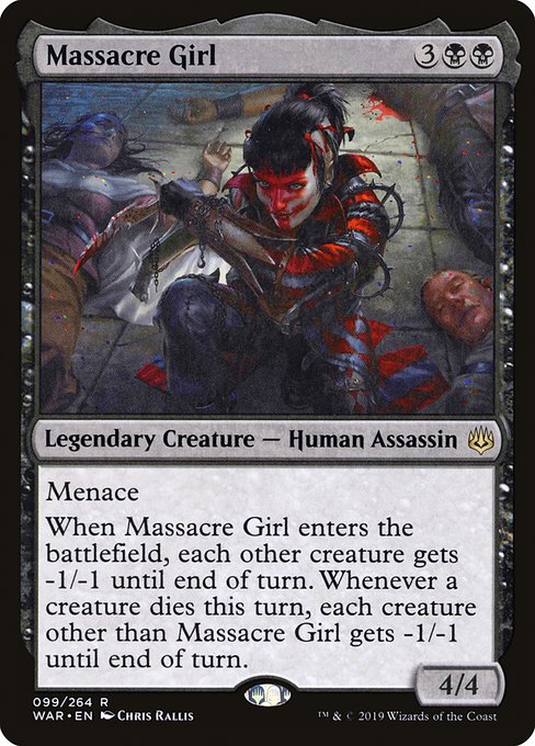Massacre Girl (99) [War of the Spark]