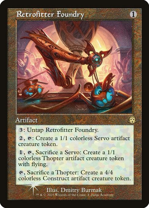 Retrofitter Foundry (4) [Judge Gift Cards 2023]