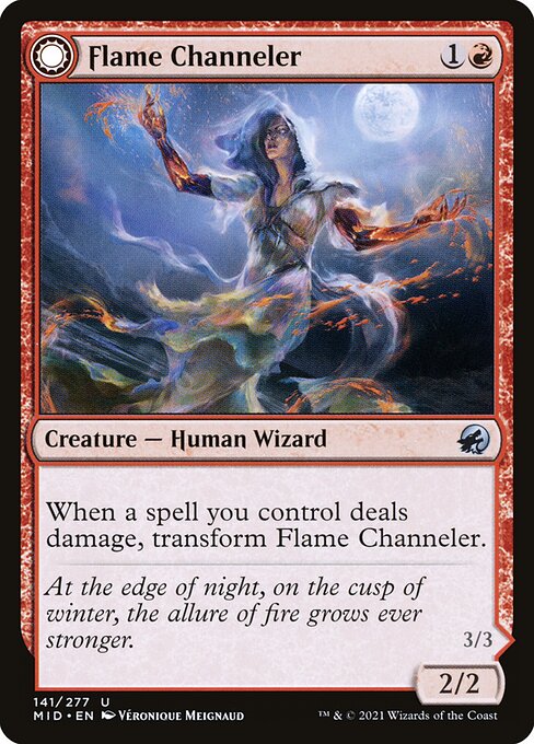 Flame Channeler // Embodiment of Flame (141) [Innistrad: Midnight Hunt]