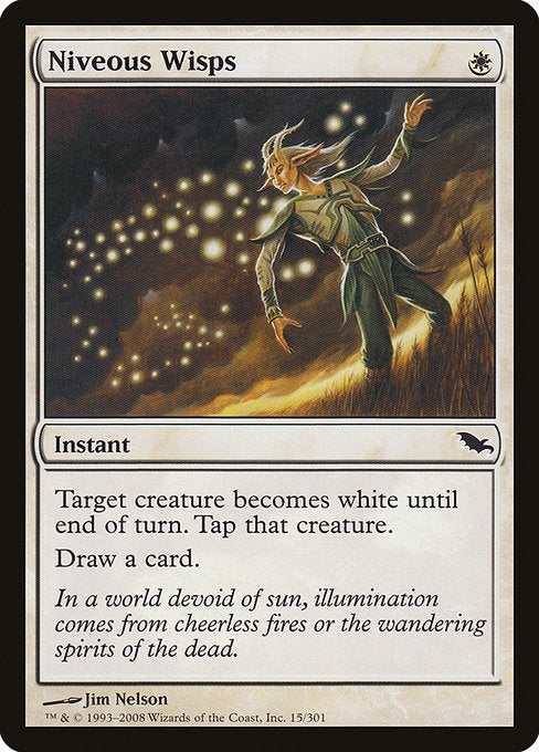 Niveous Wisps (15) [Shadowmoor]
